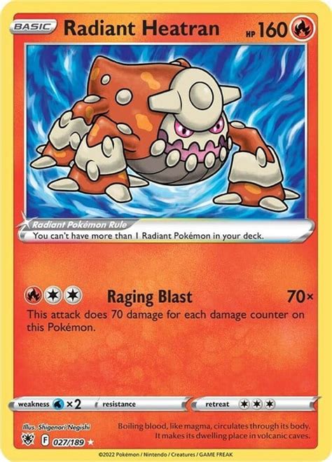 pokemon card heatran lv x|radiant Heatran pokemon card.